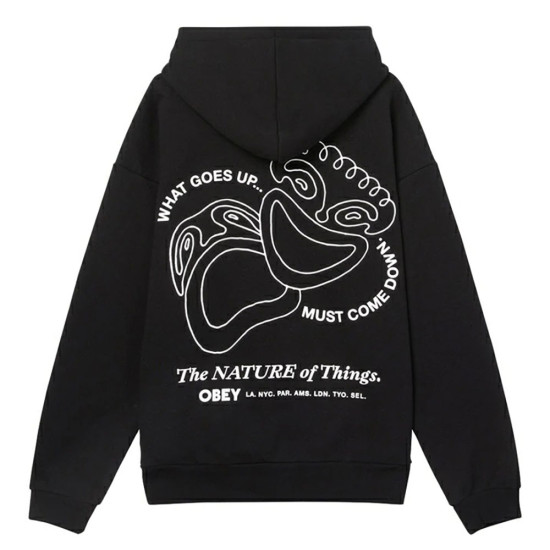 Obey Ανδρικό φούτερ Nature Extra Heavy Hood Fleece
